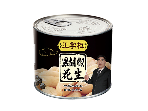 152g罐裝黑胡椒花生